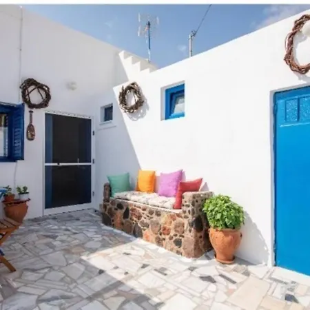 Ferienwohnung Easy Going Santorini House Éxo Goniá Exterior foto